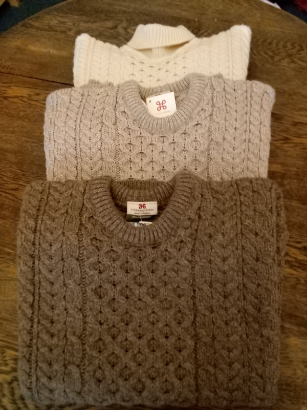 Trad. Irische Aran Sweater