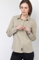 Preview: Ladies Country Style Blouse Beige Check