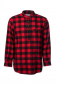 Preview: Grandfather Shirt Flannel LV 9 red/Black Check