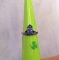 Preview: Irish Claddagh Ring with Marcasite