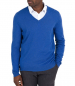 Preview: Woolovers V-Jumper Royal Blue