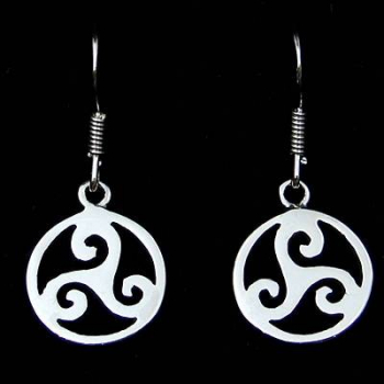 Celtic Earrings Triskele