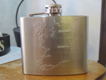 Flachmann Landkarte (Ireland)