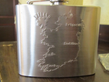 Flachmann Landkarte (Ireland)