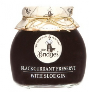 Mrs. Bridges Blackcurrant Preserve with Sloe Gin