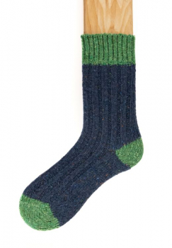 Connemara Fleck Plus Socks bluegreen