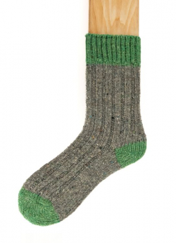 Connemara Fleck Plus Socks greygreen