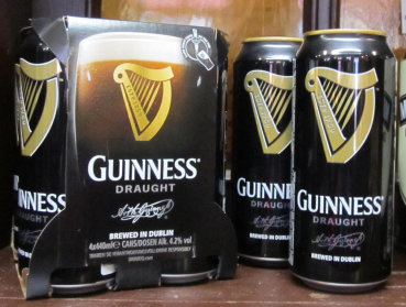 Guinness Draught 440 ml, 4 Pack