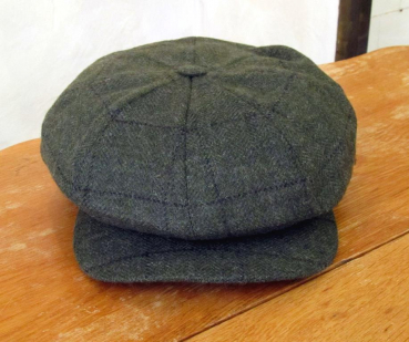 Tweed Cap/ Tweed Mütze/ Flatcap/ Schiebermütze AB 2/ CHE 152