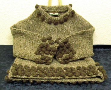 Carraig Donn Childrens Sweater brown