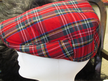 Red Tartan Cap "Scottish Heritage" Hat-19