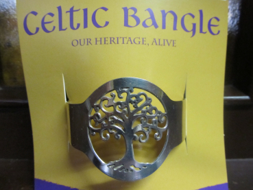 Celtic Bangle/ Keltischer Armreif Tree of Life (KVB06)