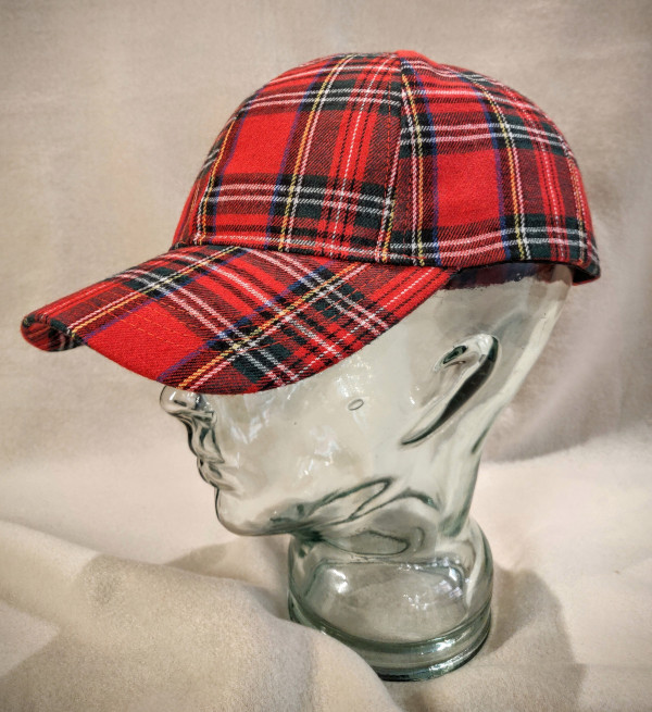 tartan baseball hat