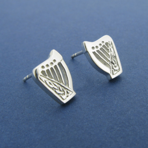 Celtic Earrings Harfe