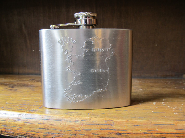 Flachmann Landkarte (Ireland)