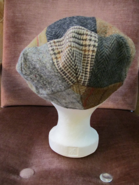 Patch Cap/ Tweed Cap S