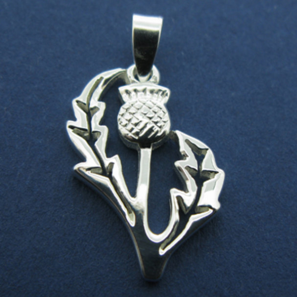 Chain celtic Pendant Thistle