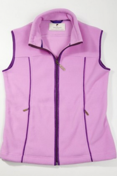 Dunloe Fleece Vest pink