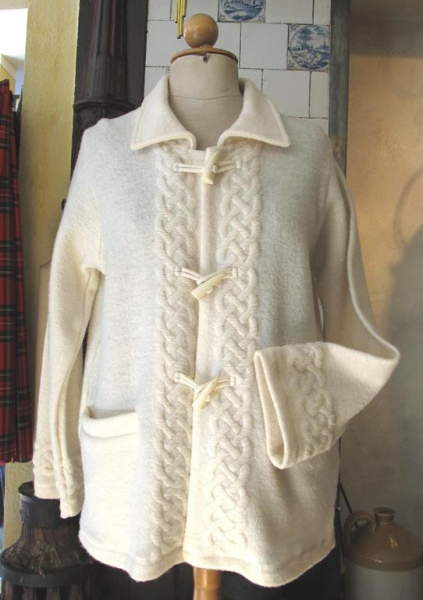 Ladies Cardigan Celtic Knot Size S