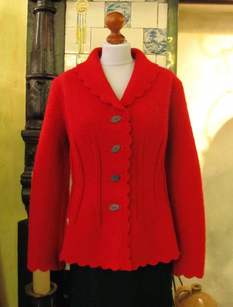 Ladies Cardigan lined fitted 8474A -C12