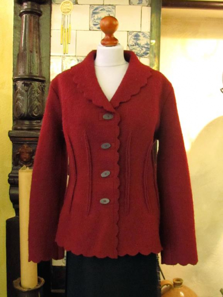 Ladies Cardigan lined fitted 8474A -C15