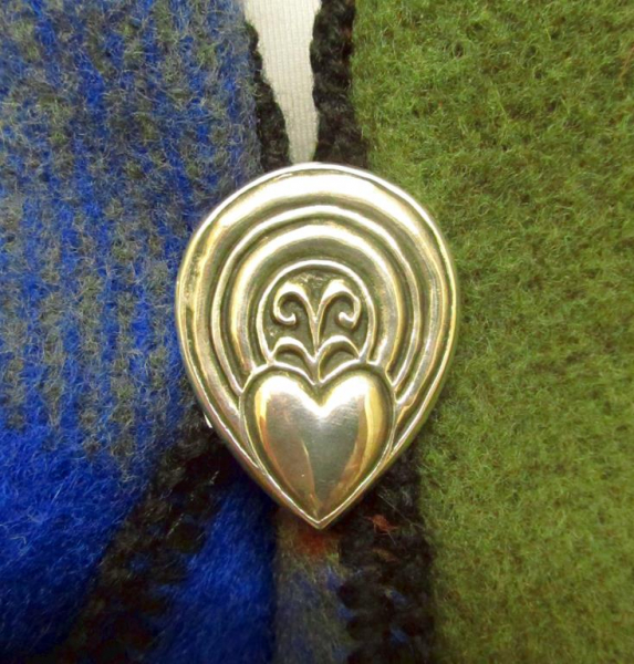 Celtic  Brooch Heart