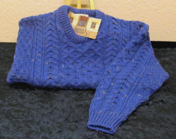 Carraig Donn Childrens Sweater blue