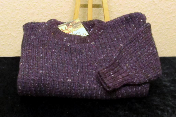 Carraig Donn Childrens Sweater purple