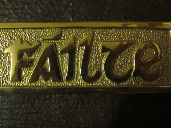 Brass Plate "Cead mile Failte"