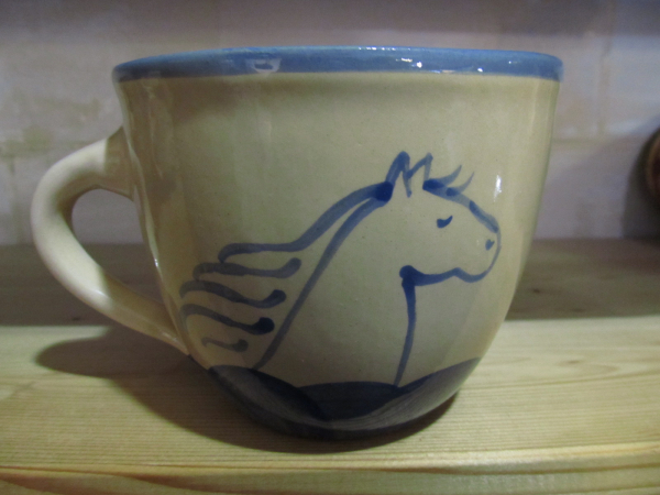 "Pferdeviertel Mug" (Horse Quarters Mug)