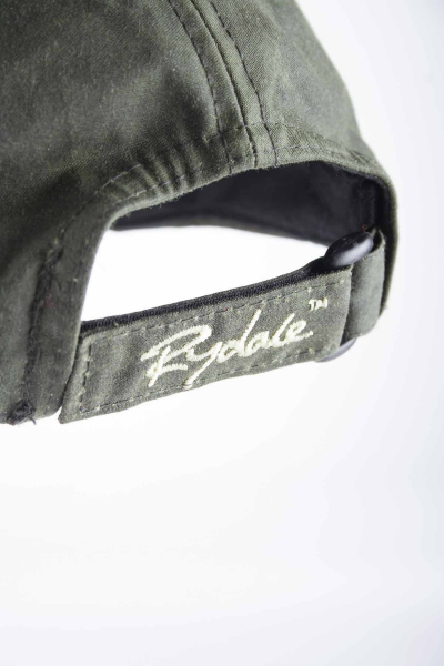 Waxed Baseball Cap olive "Rydale"