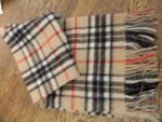 Woll Schal Camel Thomson Tartan