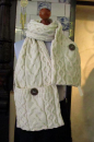 Carraig Donn Wool Scarf with pockets/ Woll Schal mit Taschen